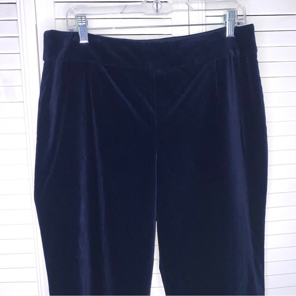 Women’s Carlise Dark Blue Dress Pants Straight Leg Size 14 - Picture 2 of 3